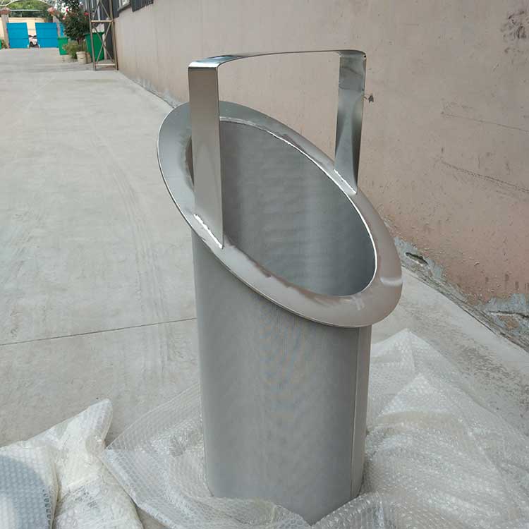 華豫生產籃式燒結網濾芯