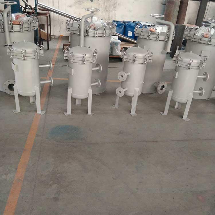 華豫供應(yīng)定子冷卻水過(guò)濾器-內(nèi)置7芯10寸PP折疊濾芯