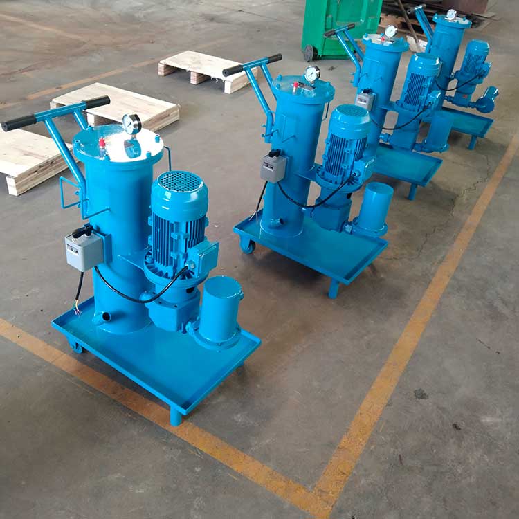 華豫生產(chǎn)供應(yīng)油液過濾除雜質(zhì)用DT-100×50濾油機